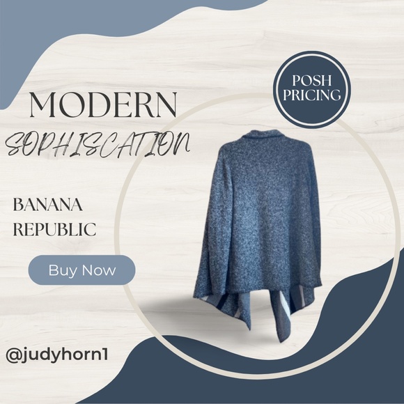 BANANA REPUBLIC Waterfall Cardigan - Picture 3 of 8